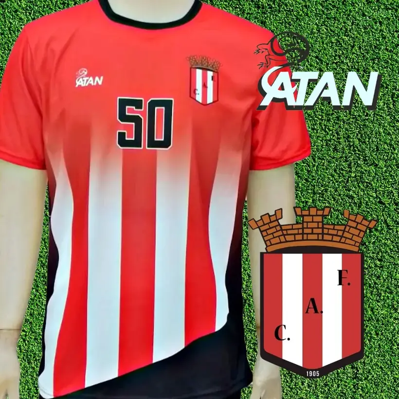 Camiseta de Club Atlético Fernandino confeccionada por ATAN, sublimado total