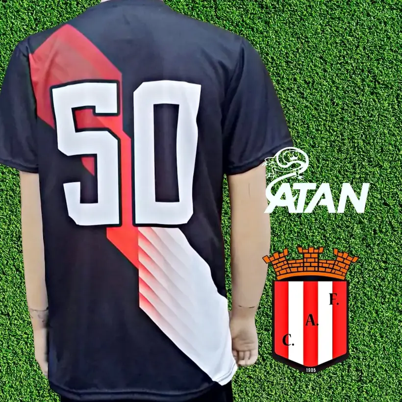 Camiseta de Club Atlético Fernandino confeccionada por ATAN, sublimado total