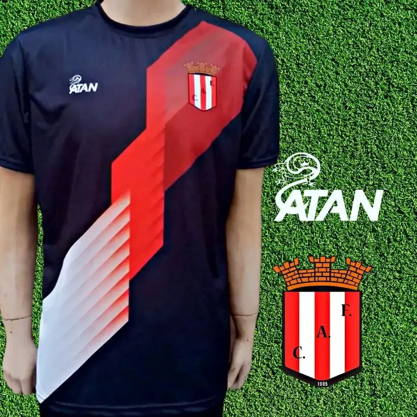 Camiseta de Club Atlético Fernandino confeccionada por ATAN, sublimado total