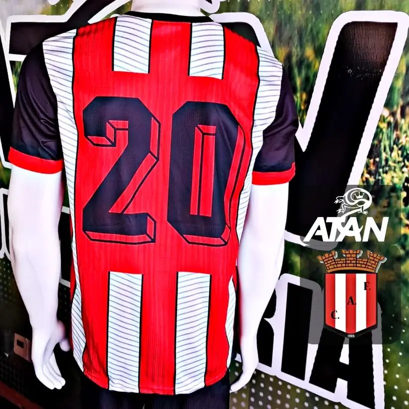 Camiseta de Club Atlético Fernandino confeccionada por ATAN, sublimado total