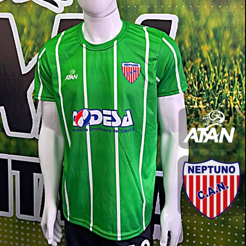 Camiseta de Club Atlético Neptuno confeccionada por ATAN, sublimado total