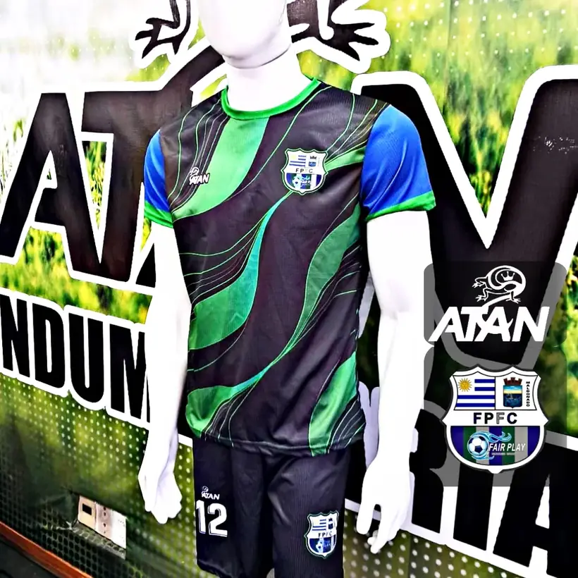 Camiseta de Fair Play confeccionada por ATAN, sublimado total