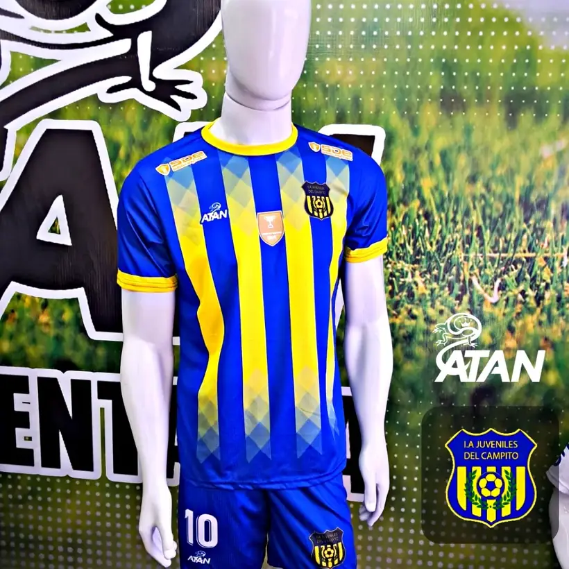 Camiseta de Institución Atlética Juveniles del Campito confeccionada por ATAN, sublimado total