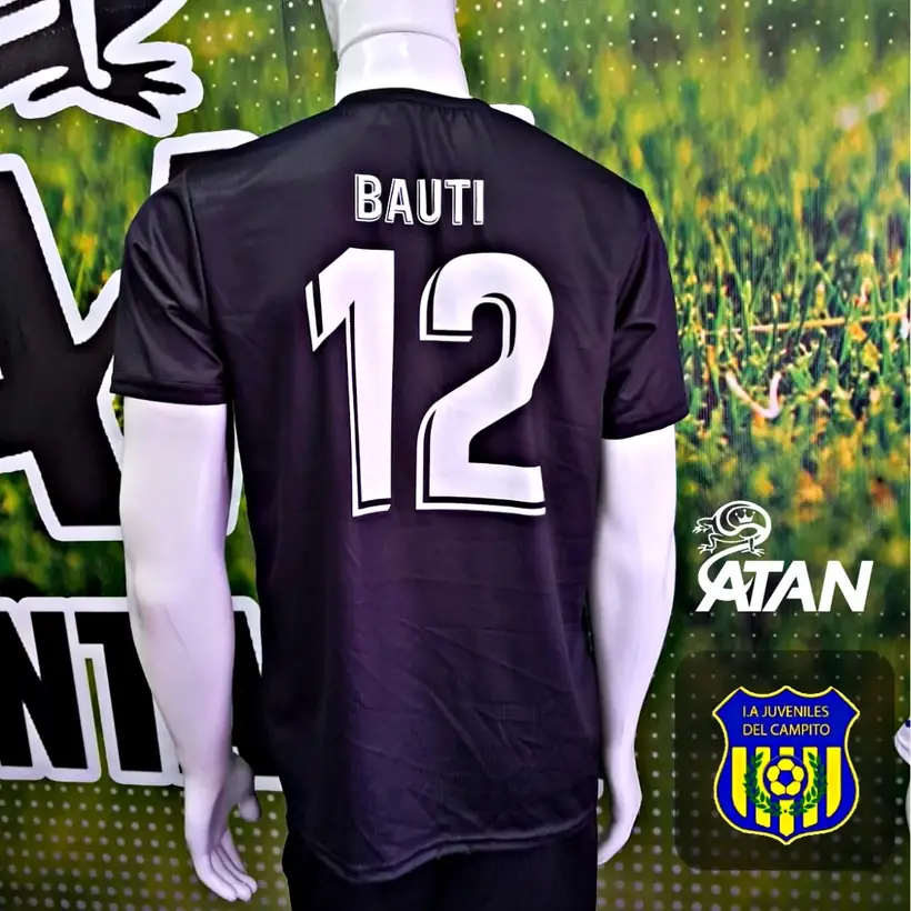 Camiseta de Institución Atlética Juveniles del Campito confeccionada por ATAN, sublimado total
