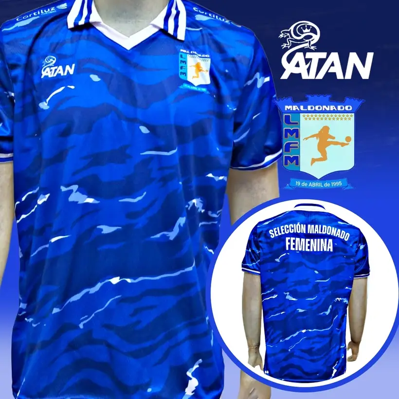 Camiseta de Maldonado Capital confeccionada por ATAN, sublimado total