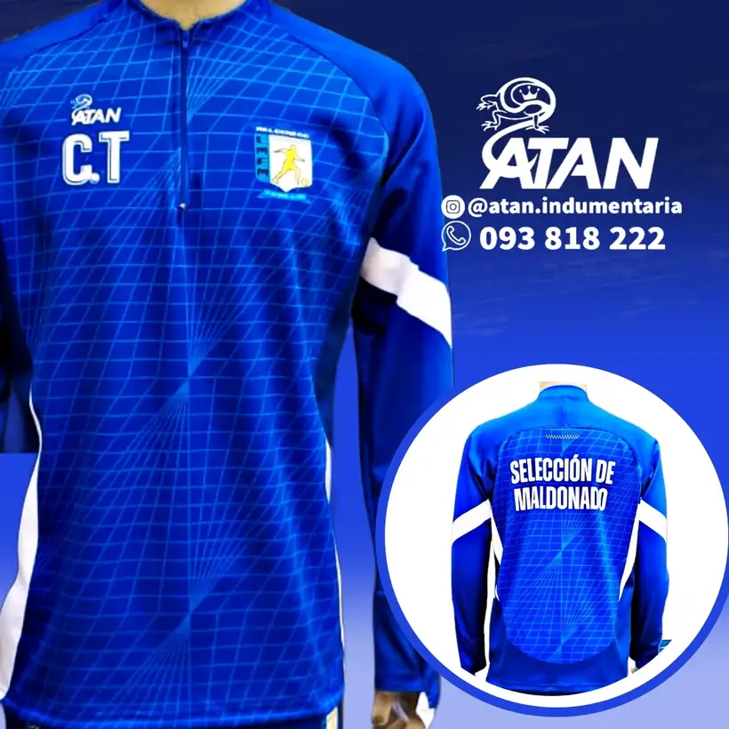 Camiseta de Maldonado Capital confeccionada por ATAN, sublimado total
