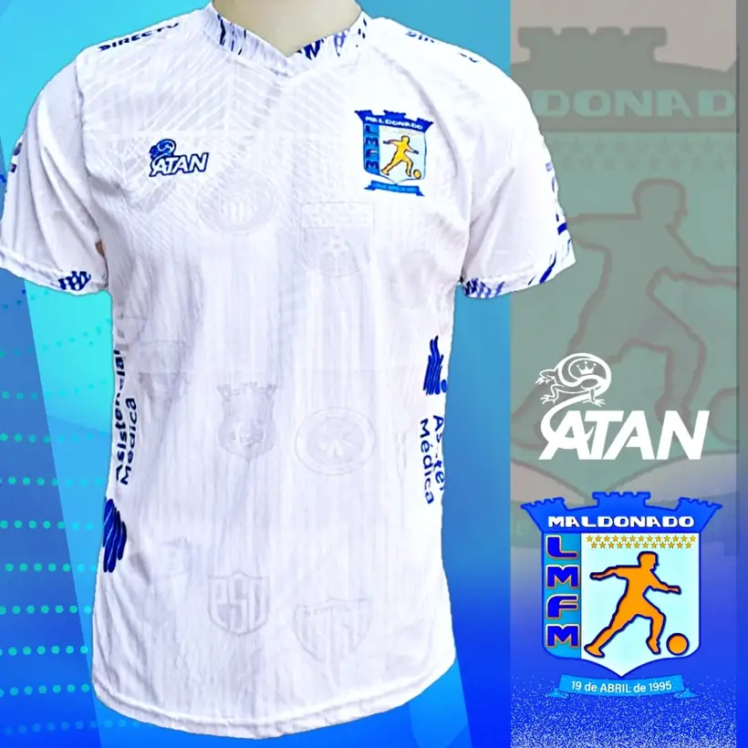 Camiseta de Maldonado Capital confeccionada por ATAN, sublimado total