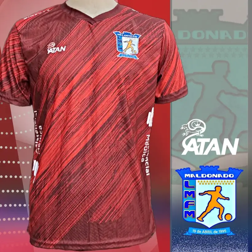 Camiseta de Maldonado Capital confeccionada por ATAN, sublimado total