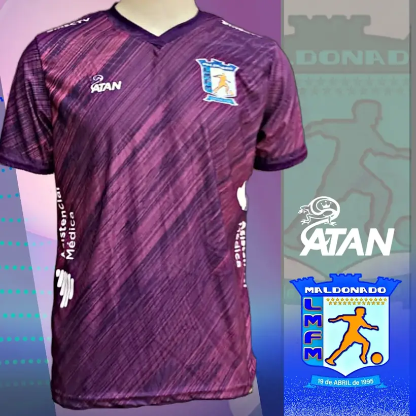Camiseta de Maldonado Capital confeccionada por ATAN, sublimado total